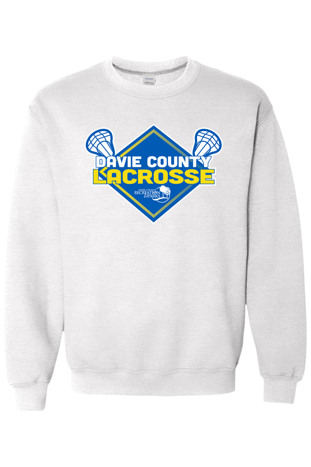 Davie County LC Adult Heavyweight Sweatshirt Signature Lacrosse