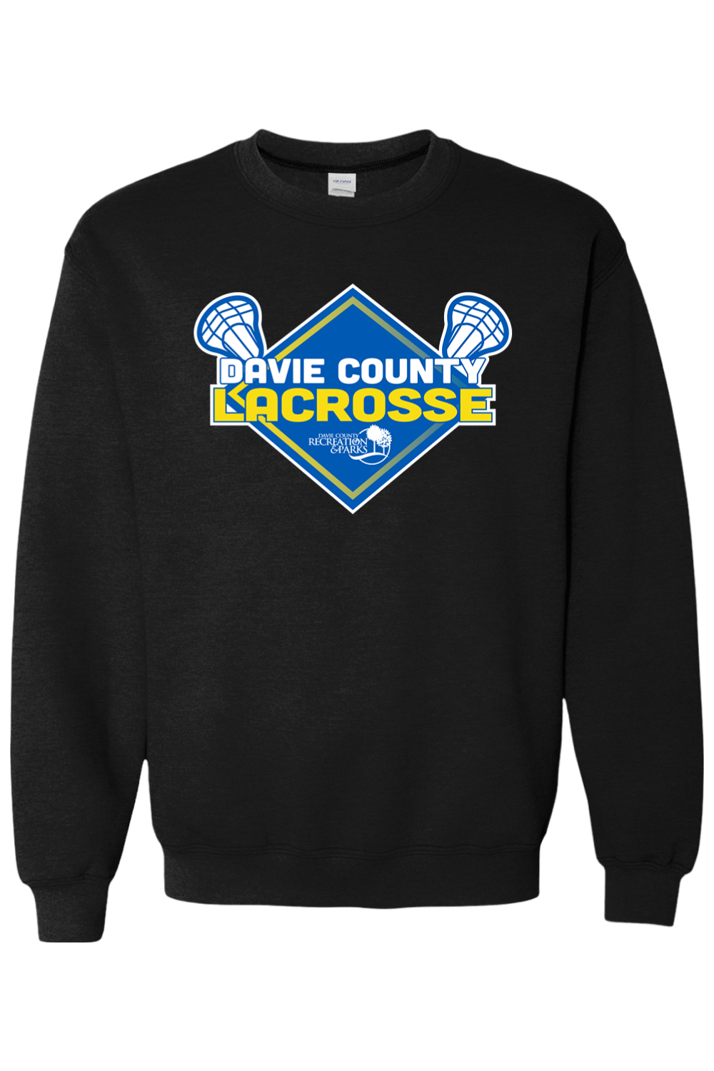 Davie County LC Adult Heavyweight Sweatshirt Signature Lacrosse