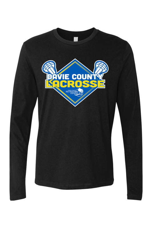 Davie County LC Adult Long Sleeve T-Shirt Signature Lacrosse