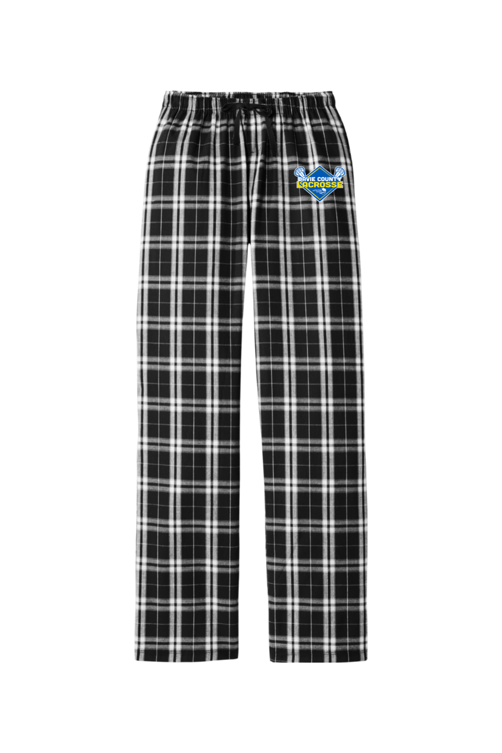 Davie County LC Adult Women's Flannel Plaid Pants Signature Lacrosse