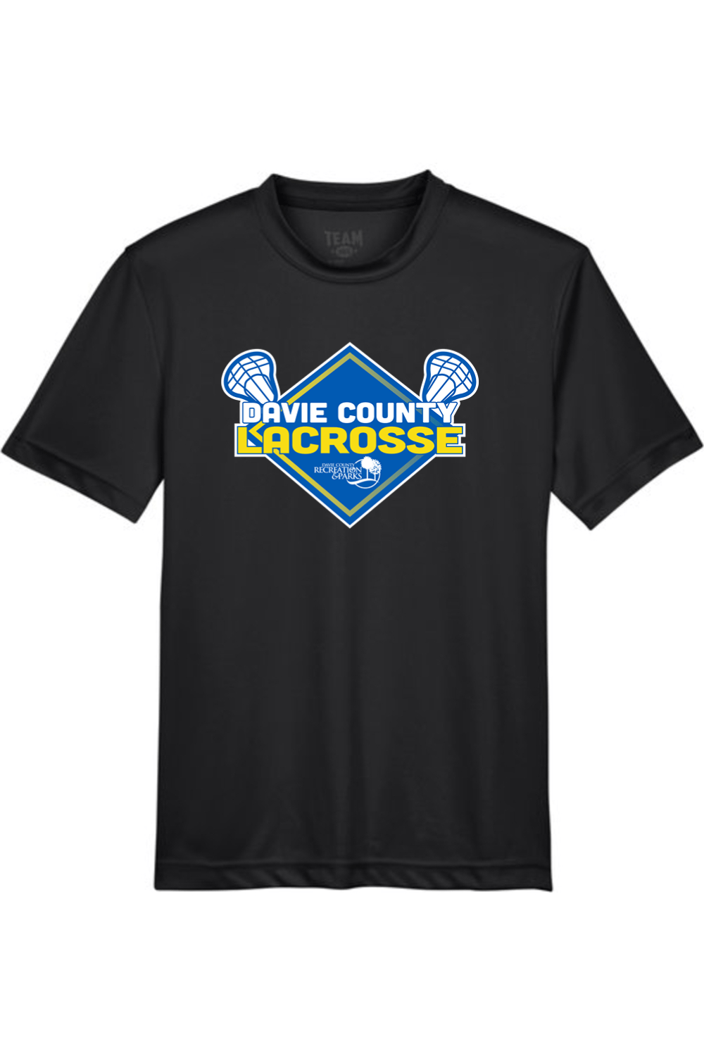 Davie County LC Youth Athletic T-Shirt Signature Lacrosse
