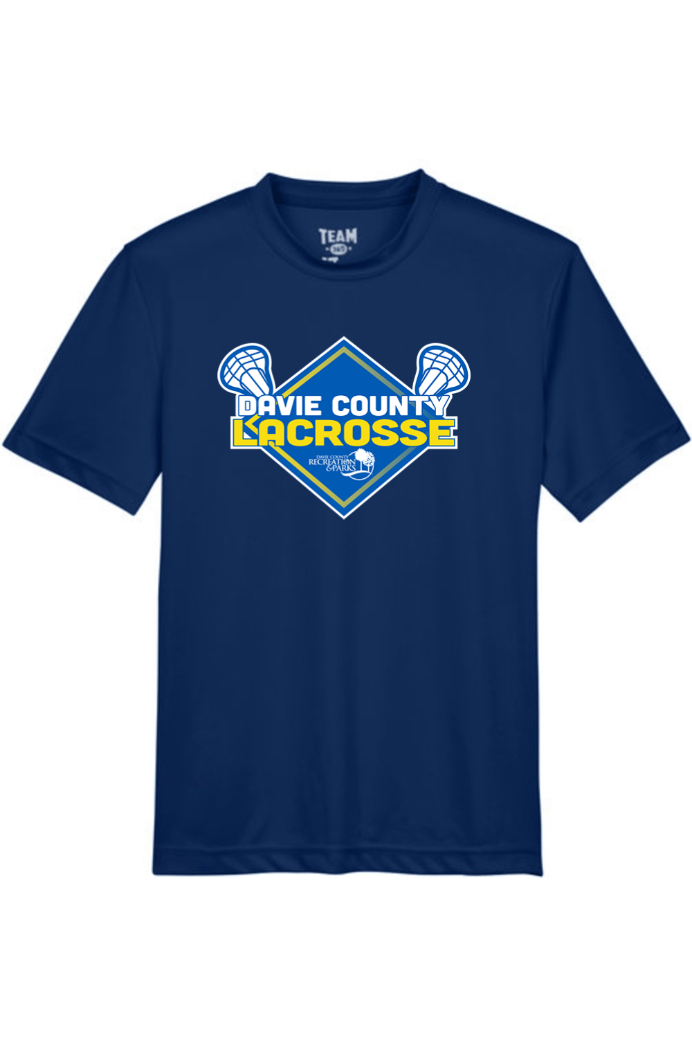 Davie County LC Youth Athletic T-Shirt Signature Lacrosse