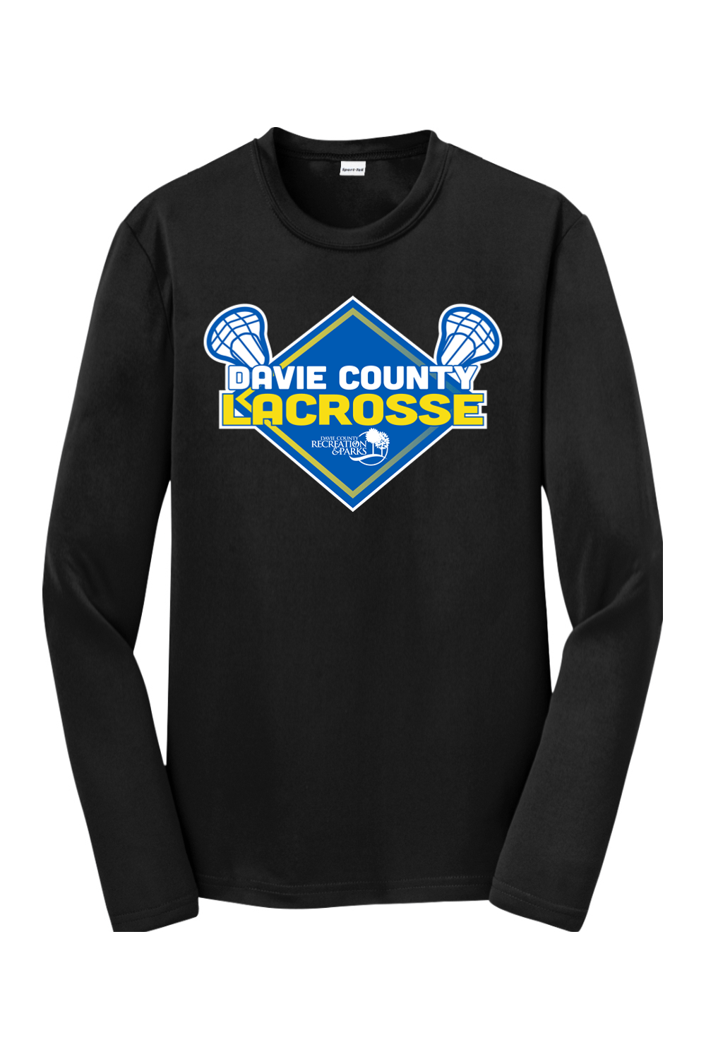 Davie County LC Youth Long Sleeve T-Shirt Signature Lacrosse
