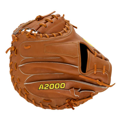 Wilson A2000 M23 Classic Series Saddle Tan 33.50" Baseball Catcher's Mitt: WBW102094