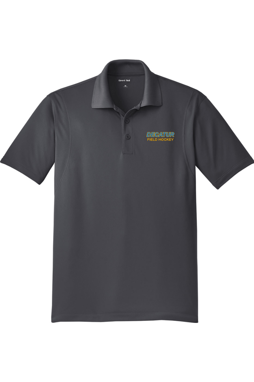 Decatur Field Hockey Adult Embroidered Athletic Polo Signature Lacrosse