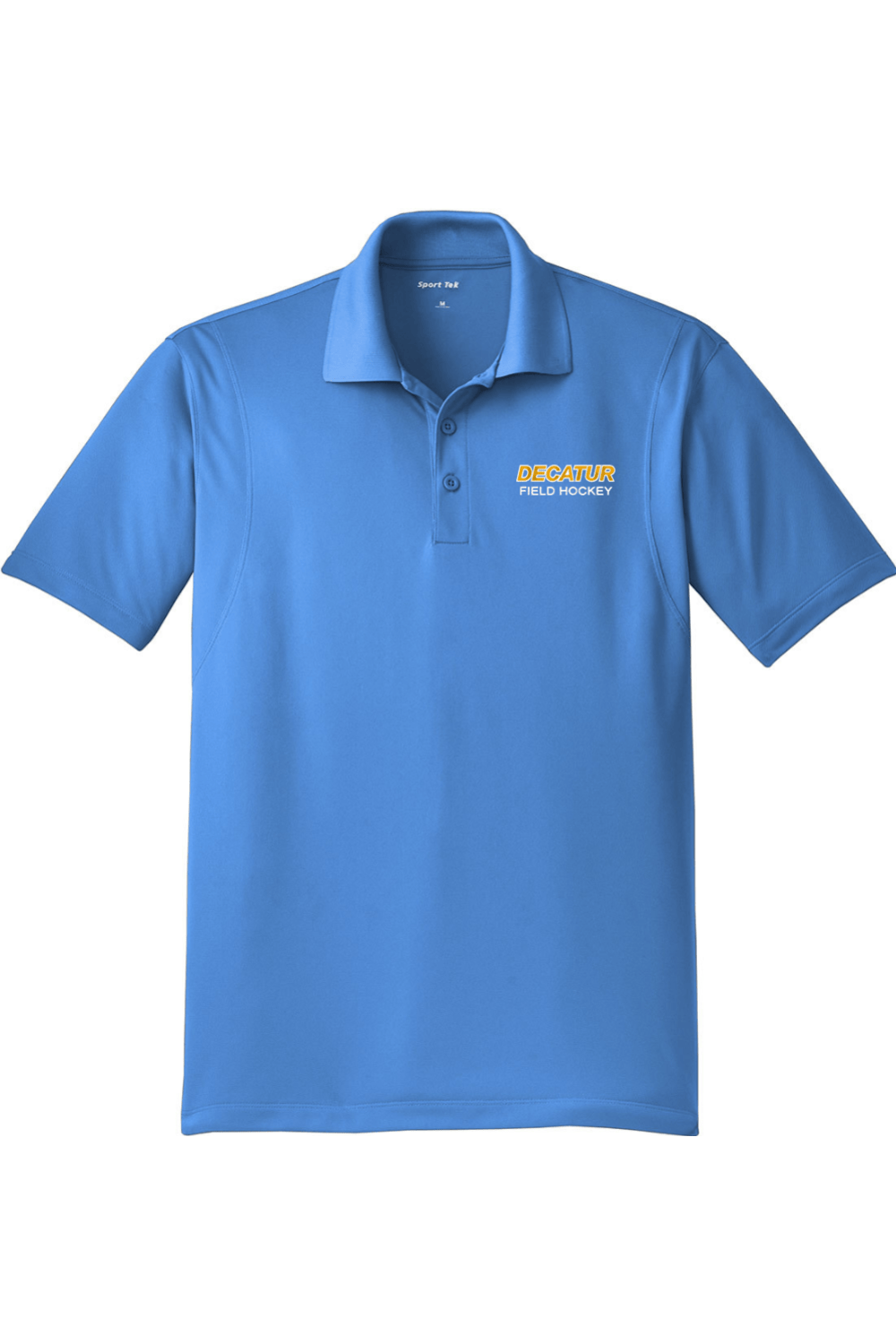 Decatur Field Hockey Adult Embroidered Athletic Polo Signature Lacrosse