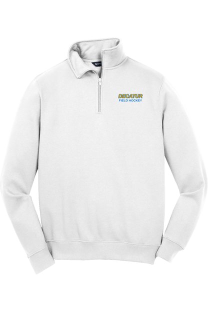 Decatur Field Hockey Adult Embroidered Quarter-Zip Pullover Signature Lacrosse