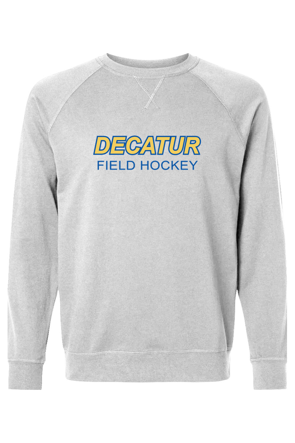 Decatur Field Hockey Adult Heavyweight Raglan Long Sleeve Signature Lacrosse