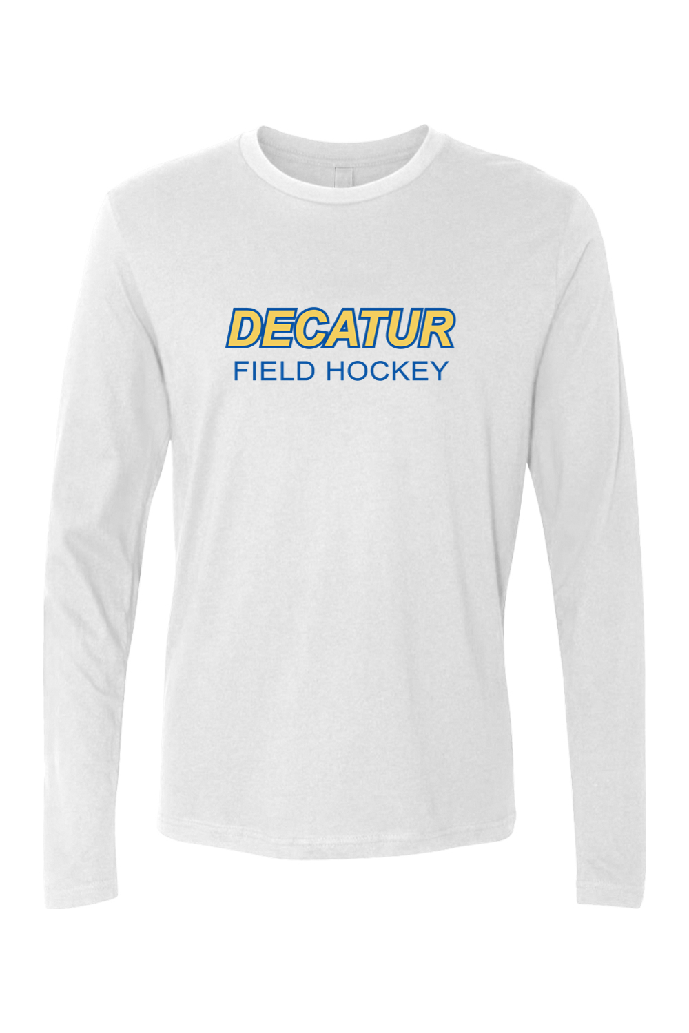 Decatur Field Hockey Adult Long Sleeve T-Shirt Signature Lacrosse