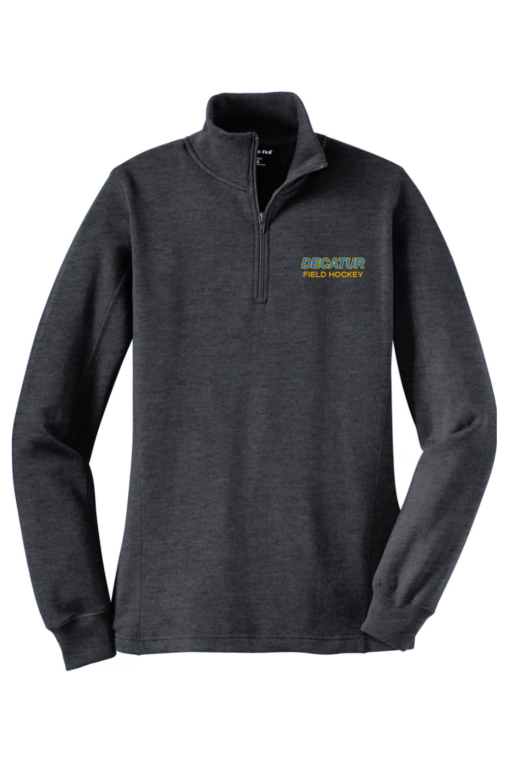 Decatur Field Hockey Adult Women's Embroidered Quarter-Zip Pullover Signature Lacrosse