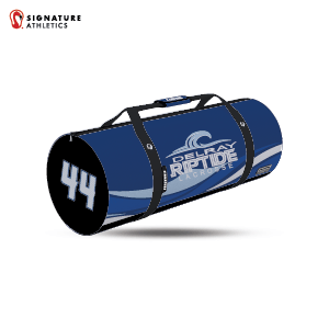 Delray Riptide Lacrosse Customizable Large Equipment Duffel Bag Signature Lacrosse