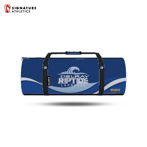 Delray Riptide Lacrosse Customizable Large Equipment Duffel Bag Signature Lacrosse