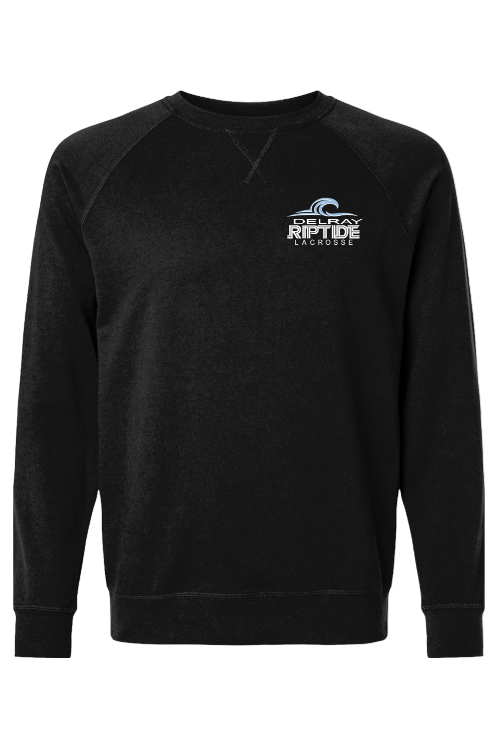 Delray Riptide LC Adult Heavyweight Raglan Long Sleeve Signature Lacrosse