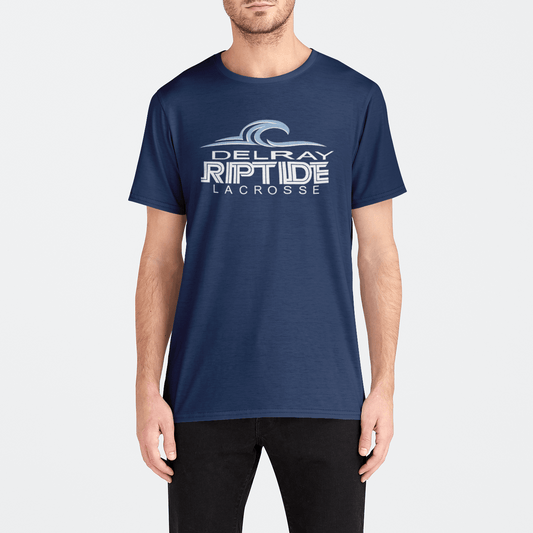 Delray Riptide LC Adult Men's Sublimated Athletic T-Shirt Signature Lacrosse