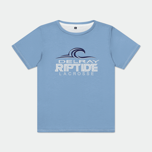 Delray Riptide LC Youth Sublimated Athletic T-Shirt Signature Lacrosse