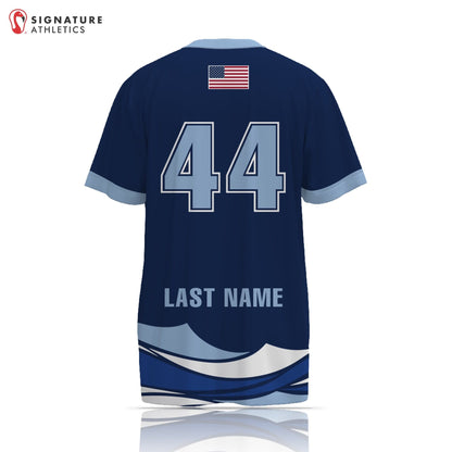 Delray Riptide Men's Player Short Sleeve Tech Tee Signature Lacrosse