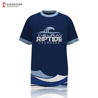 Delray Riptide Men's Player Short Sleeve Tech Tee Signature Lacrosse