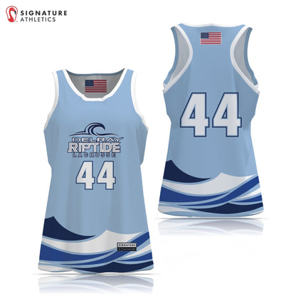 Delray Riptide Women's Reversible Player Game Pinnie Signature Lacrosse