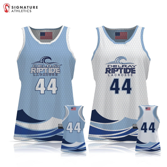 Delray Riptide Women's Reversible Player Practice Pinnie Signature Lacrosse