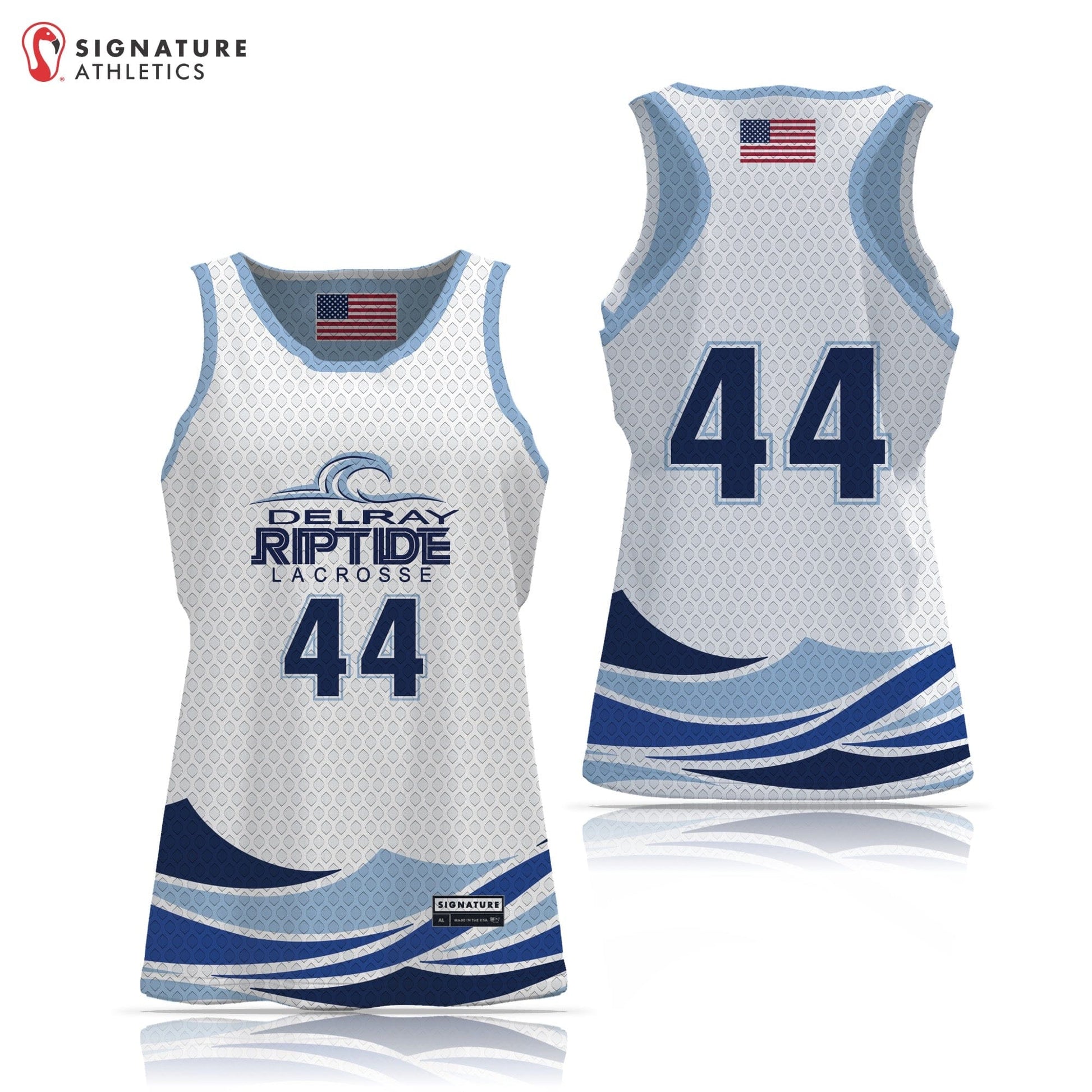 Delray Riptide Women's Reversible Player Practice Pinnie Signature Lacrosse