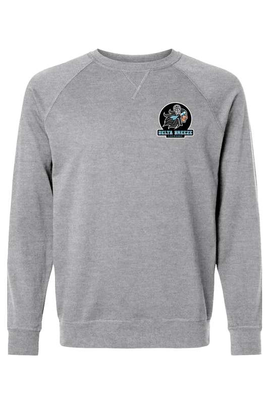 Delta Breeze LC Adult Heavyweight Raglan Long Sleeve Signature Lacrosse