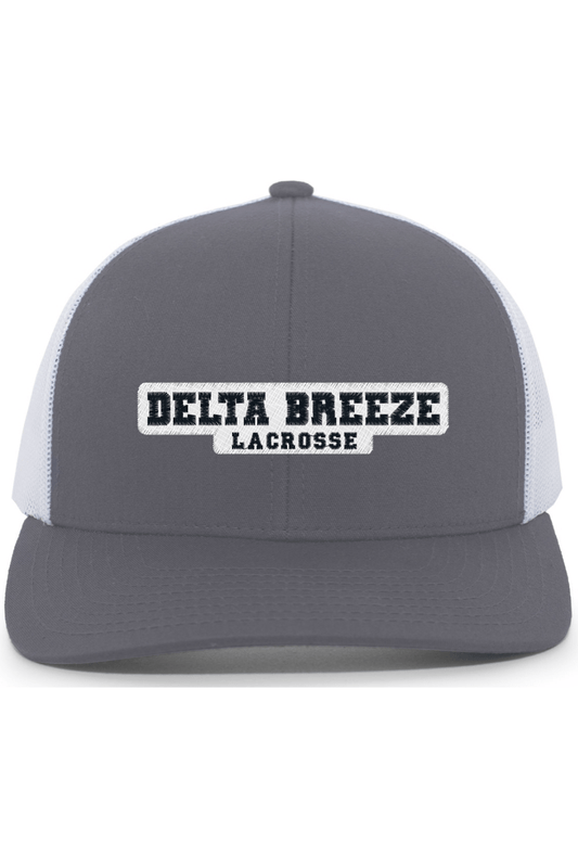 Delta Breeze LC Embroidered Trucker Hat Signature Lacrosse