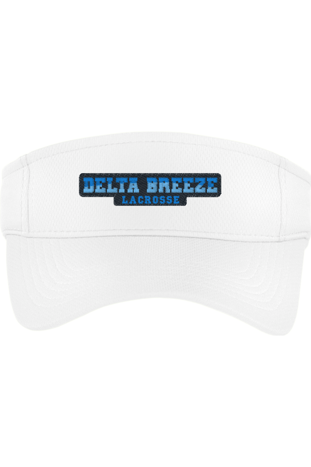 Delta Breeze LC Embroidered Visor Signature Lacrosse