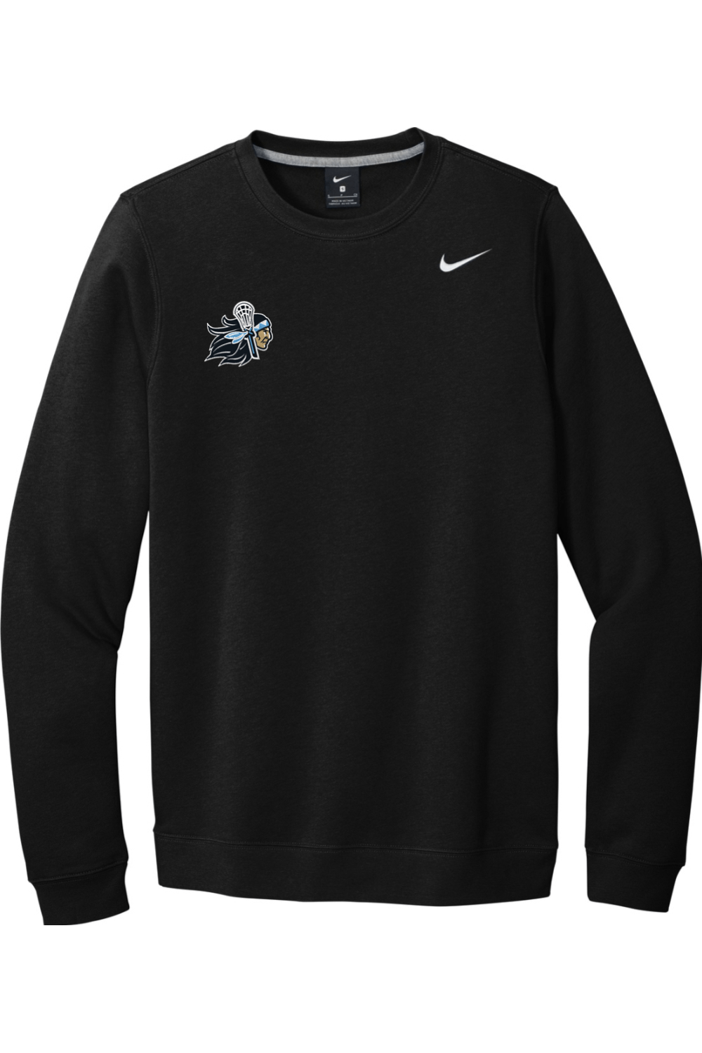 Delta Breeze LC Nike Club Fleece Crew Signature Lacrosse