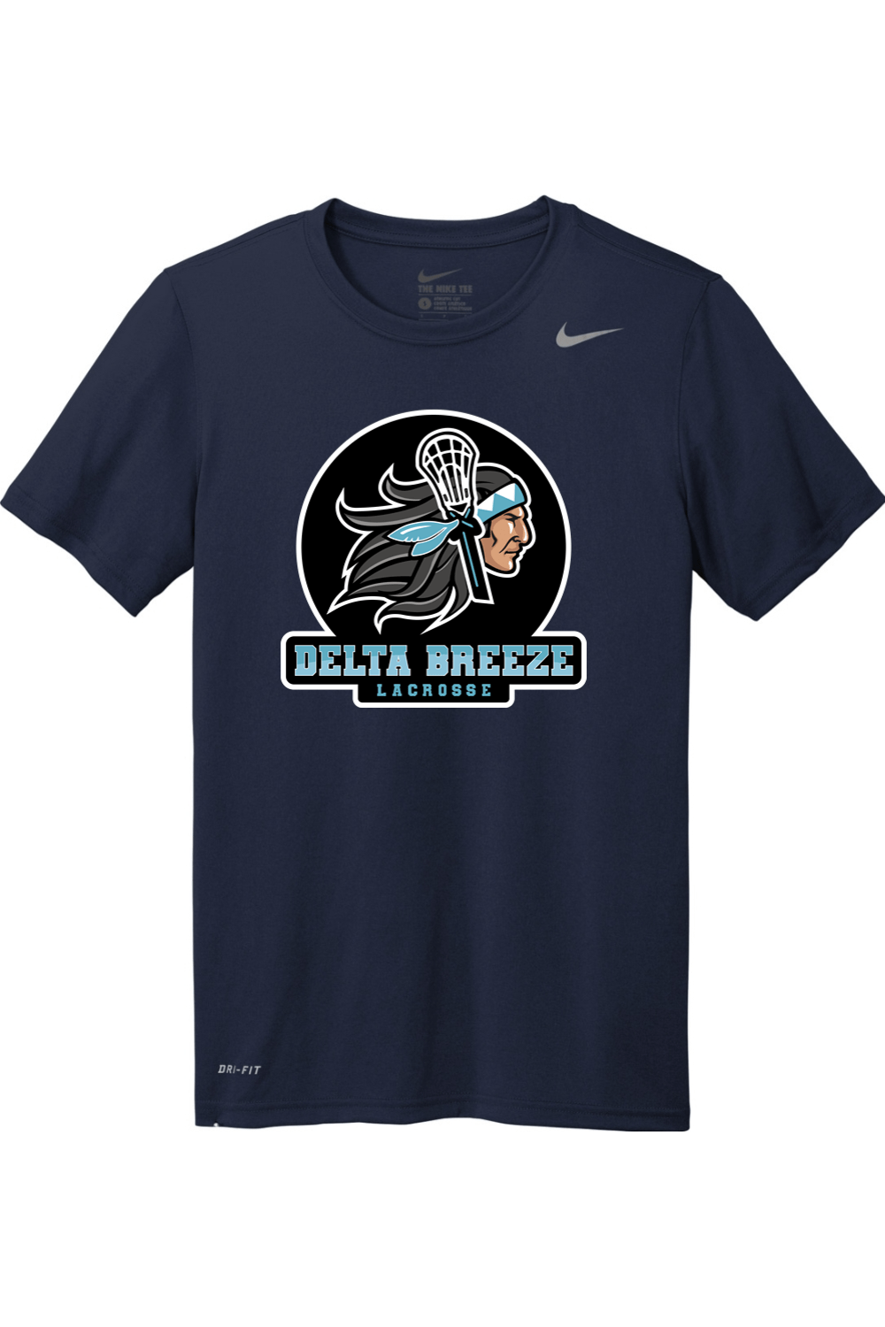 Delta Breeze LC Nike Team rLegend Tee Signature Lacrosse