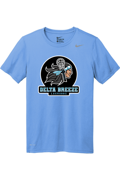 Delta Breeze LC Nike Team rLegend Tee Signature Lacrosse