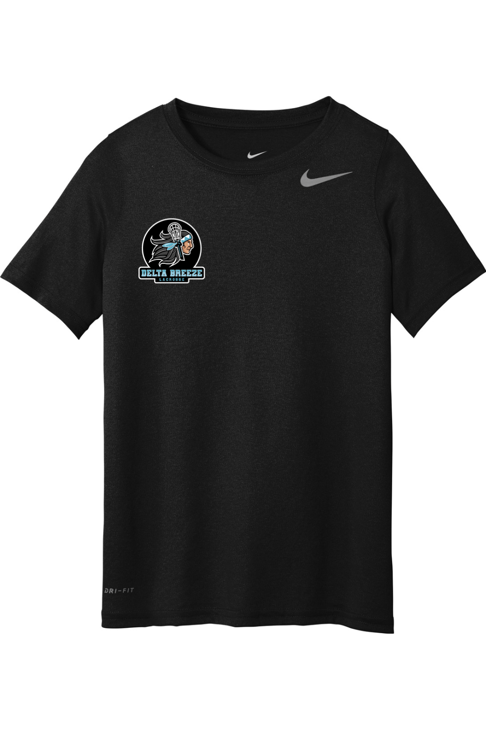 Delta Breeze LC Nike Youth Team Legend Tee Signature Lacrosse