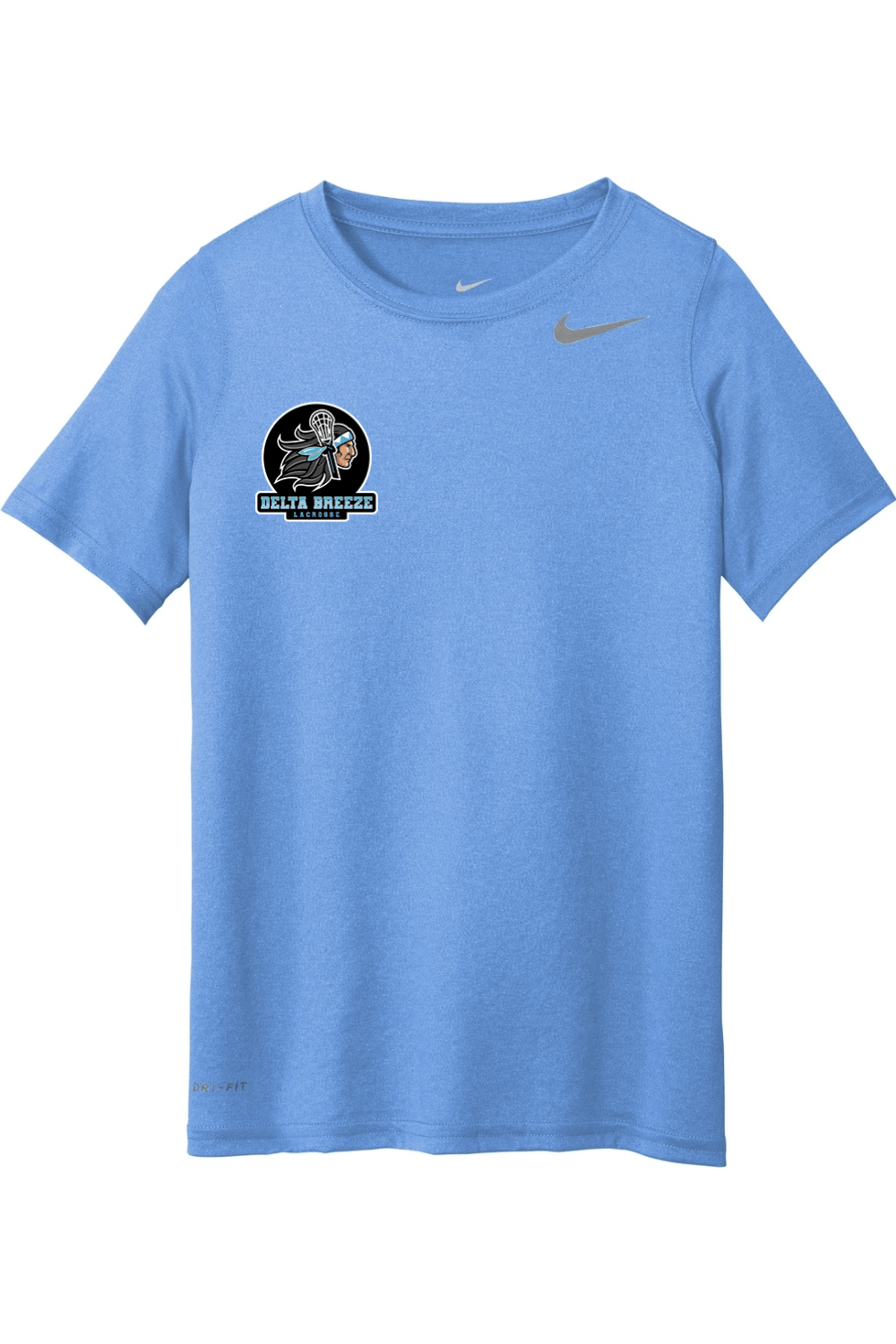 Delta Breeze LC Nike Youth Team Legend Tee Signature Lacrosse