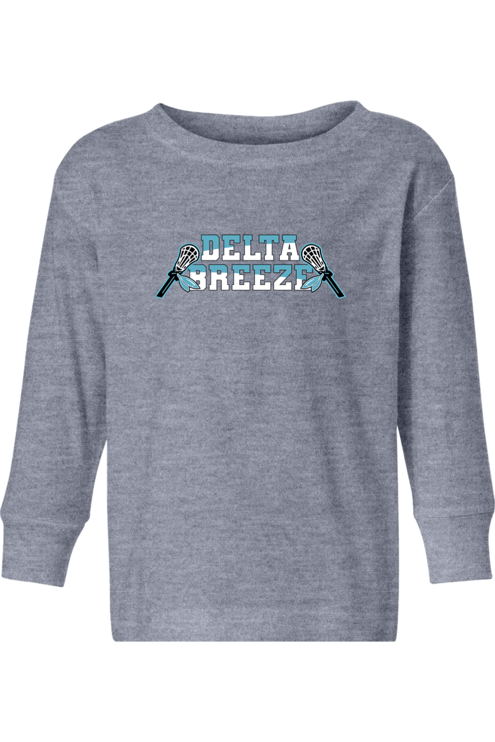 Delta Breeze LC Toddler Long Sleeve T-Shirt Signature Lacrosse