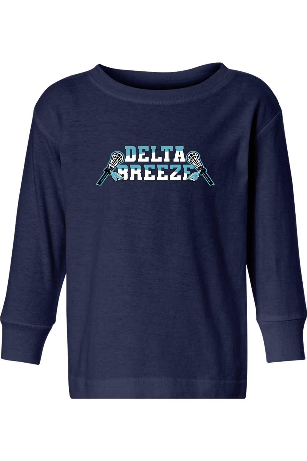 Delta Breeze LC Toddler Long Sleeve T-Shirt Signature Lacrosse