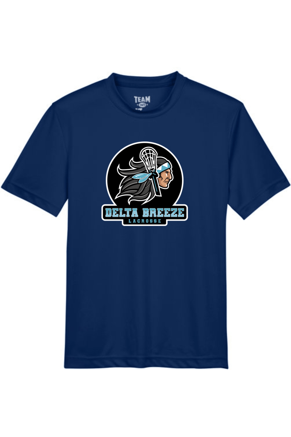 Delta Breeze LC Youth Athletic T-Shirt Signature Lacrosse