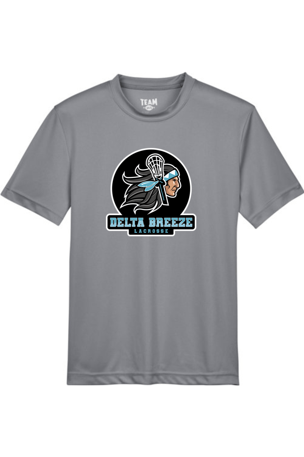 Delta Breeze LC Youth Athletic T-Shirt Signature Lacrosse