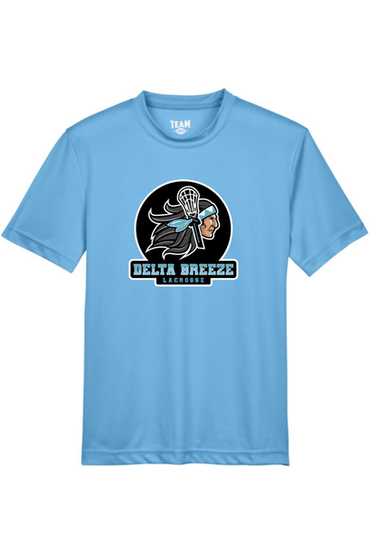 Delta Breeze LC Youth Athletic T-Shirt Signature Lacrosse