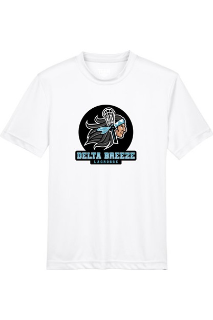 Delta Breeze LC Youth Athletic T-Shirt Signature Lacrosse