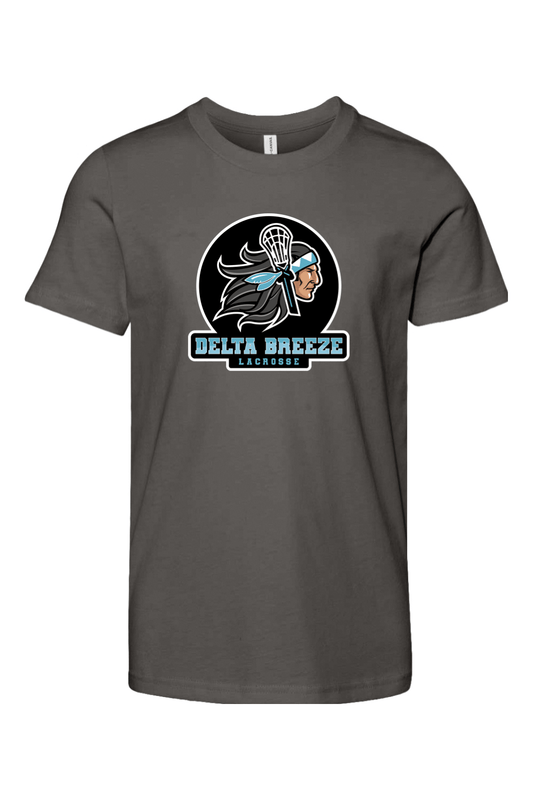 Delta Breeze LC Youth Lifestyle T-Shirt Signature Lacrosse