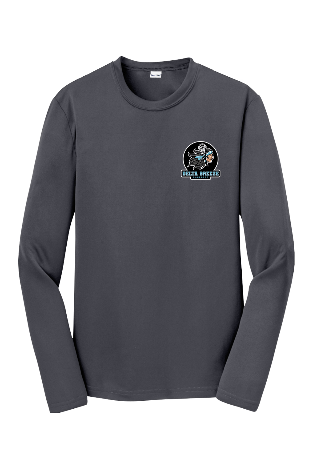 Delta Breeze LC Youth Long Sleeve T-Shirt Signature Lacrosse