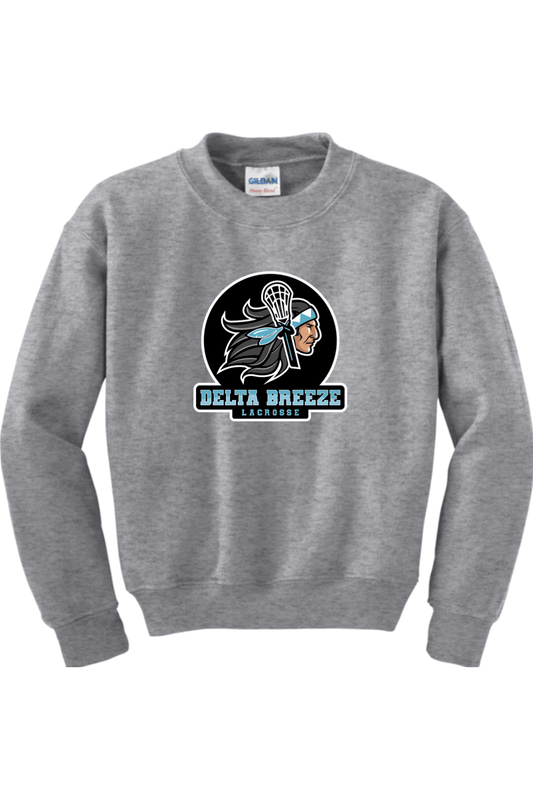 Delta Breeze LC Youth Sweatshirt Signature Lacrosse