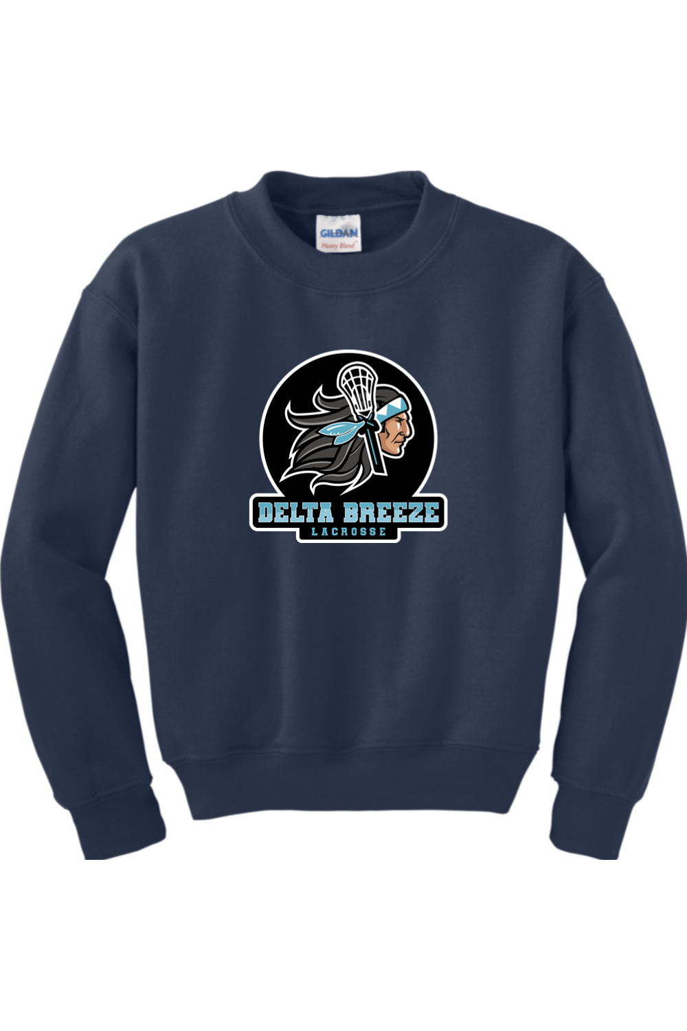 Delta Breeze LC Youth Sweatshirt Signature Lacrosse