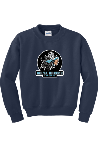 Delta Breeze LC Youth Sweatshirt Signature Lacrosse
