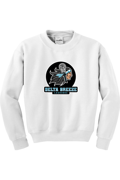 Delta Breeze LC Youth Sweatshirt Signature Lacrosse