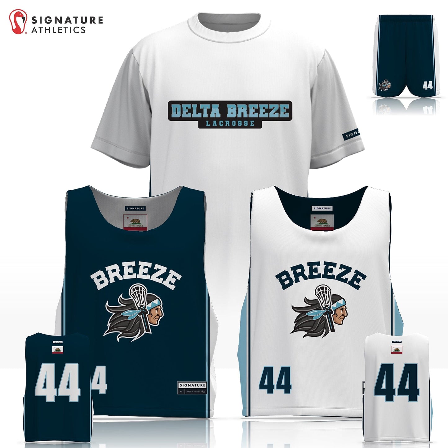 Delta Breeze Men's 3 Piece Player Package Signature Lacrosse