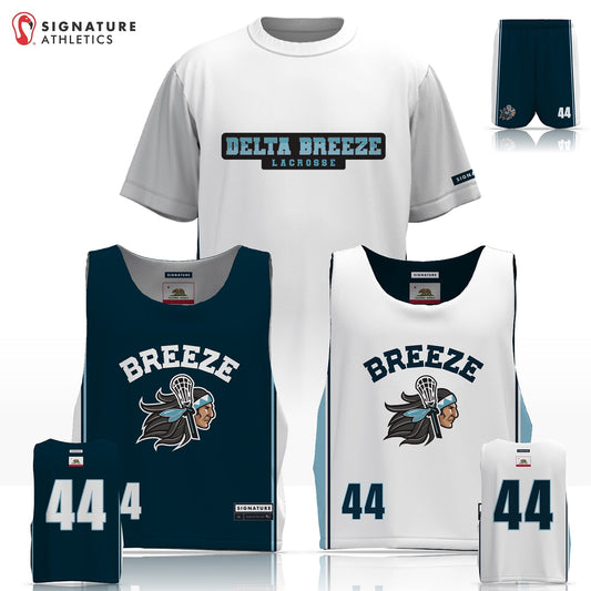 Delta Breeze Men's 3 Piece Player Package: JV Boys Signature Lacrosse