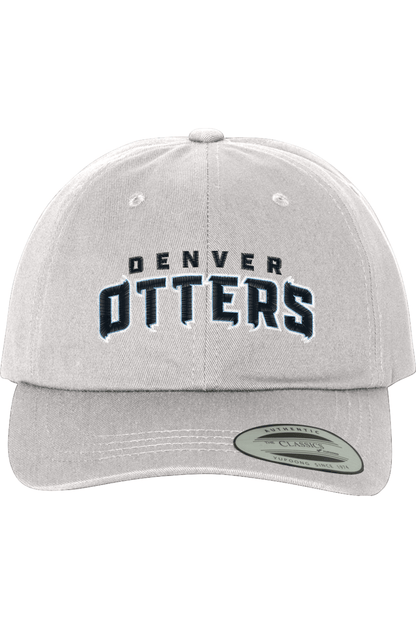 Denver Otters Lacrosse Embroidered Dad Hat Signature Lacrosse