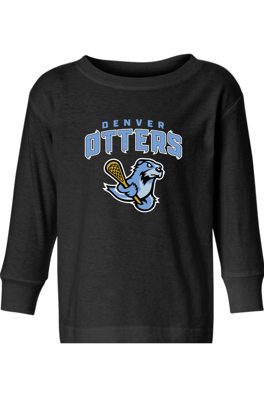 Denver Otters Lacrosse Toddler Long Sleeve T-Shirt Signature Lacrosse