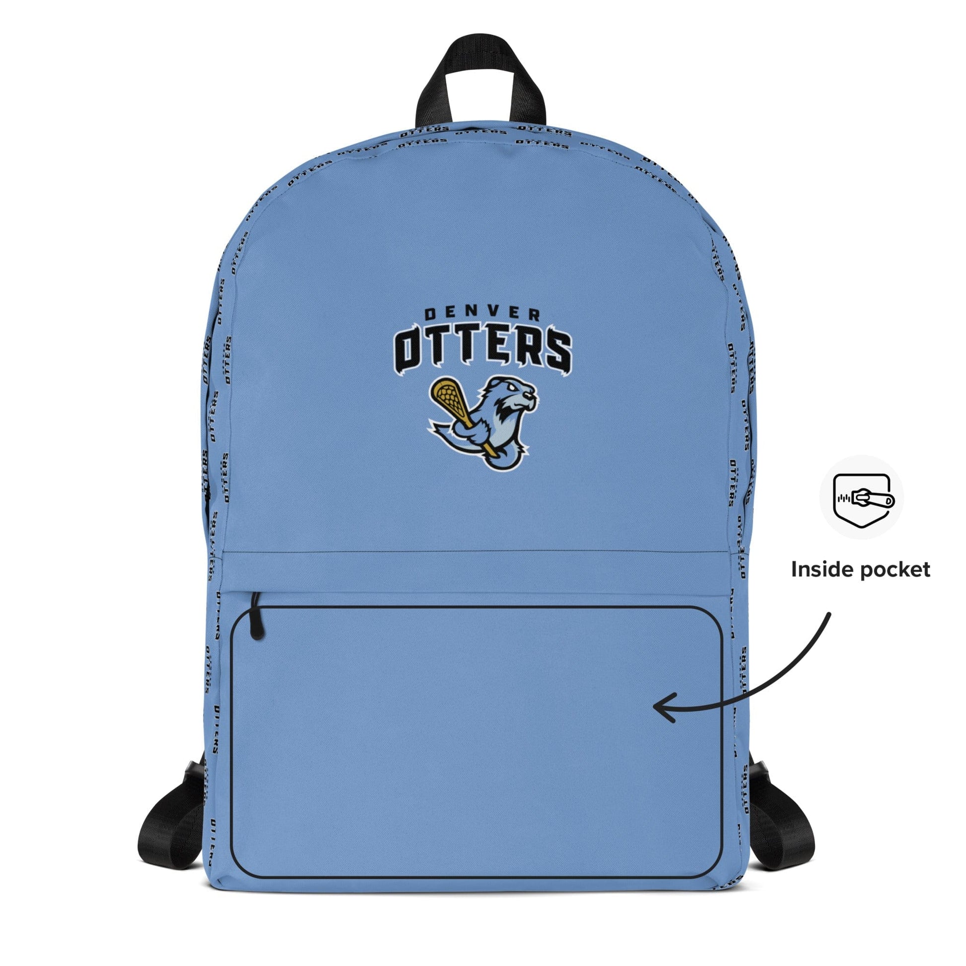 Denver Otters Lacrosse Travel Backpack Signature Lacrosse