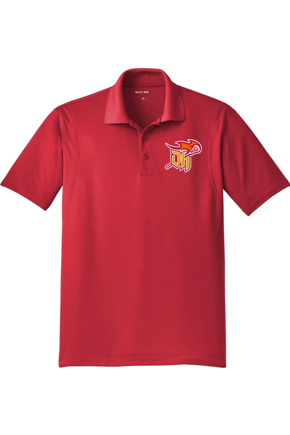 Desert Heat LC Adult Embroidered Athletic Polo Signature Lacrosse